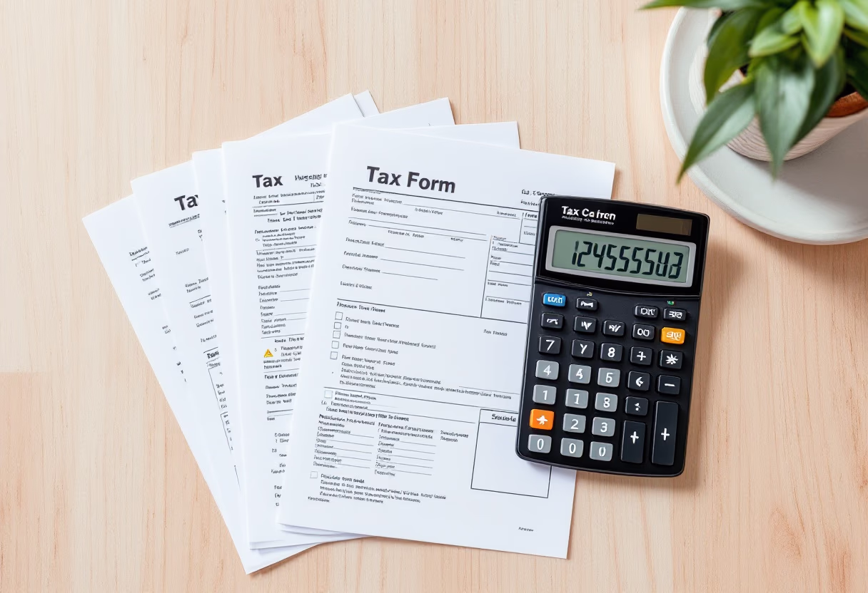 Tax forms and calculator