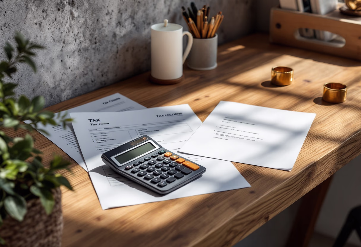 Tax forms and calculator
