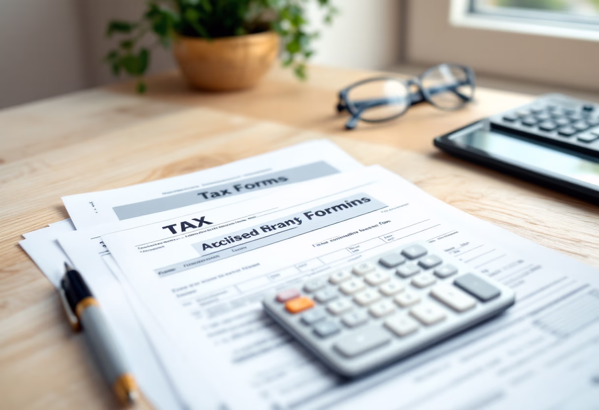 Tax forms and calculator